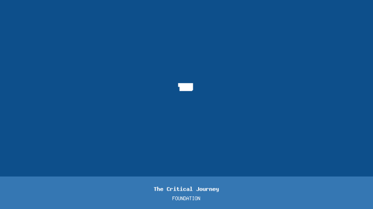 The Critical Journey