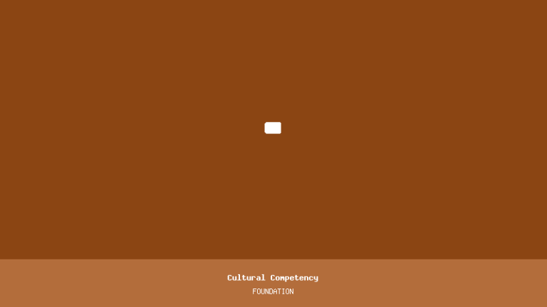 Cultural Competency